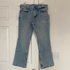 Old Navy NWT light wash bootcut denim.